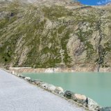 Le barrage de Mattmark a été mis en service en 1967 (archives). KEYSTONE/JEAN-CHRISTOPHE BOTT